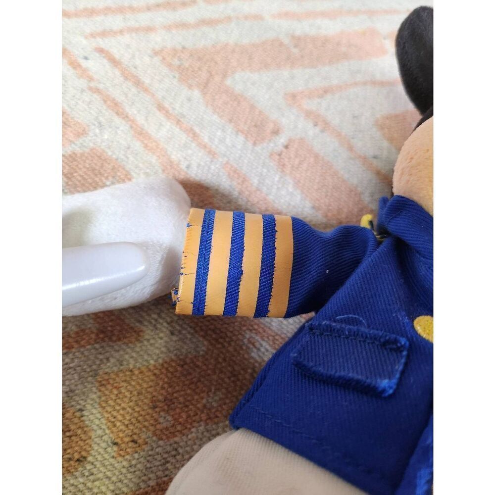 Walt Disney Mickey Sailor Plush Stuffed Animal Toy #A91 - Picture 4 of 7